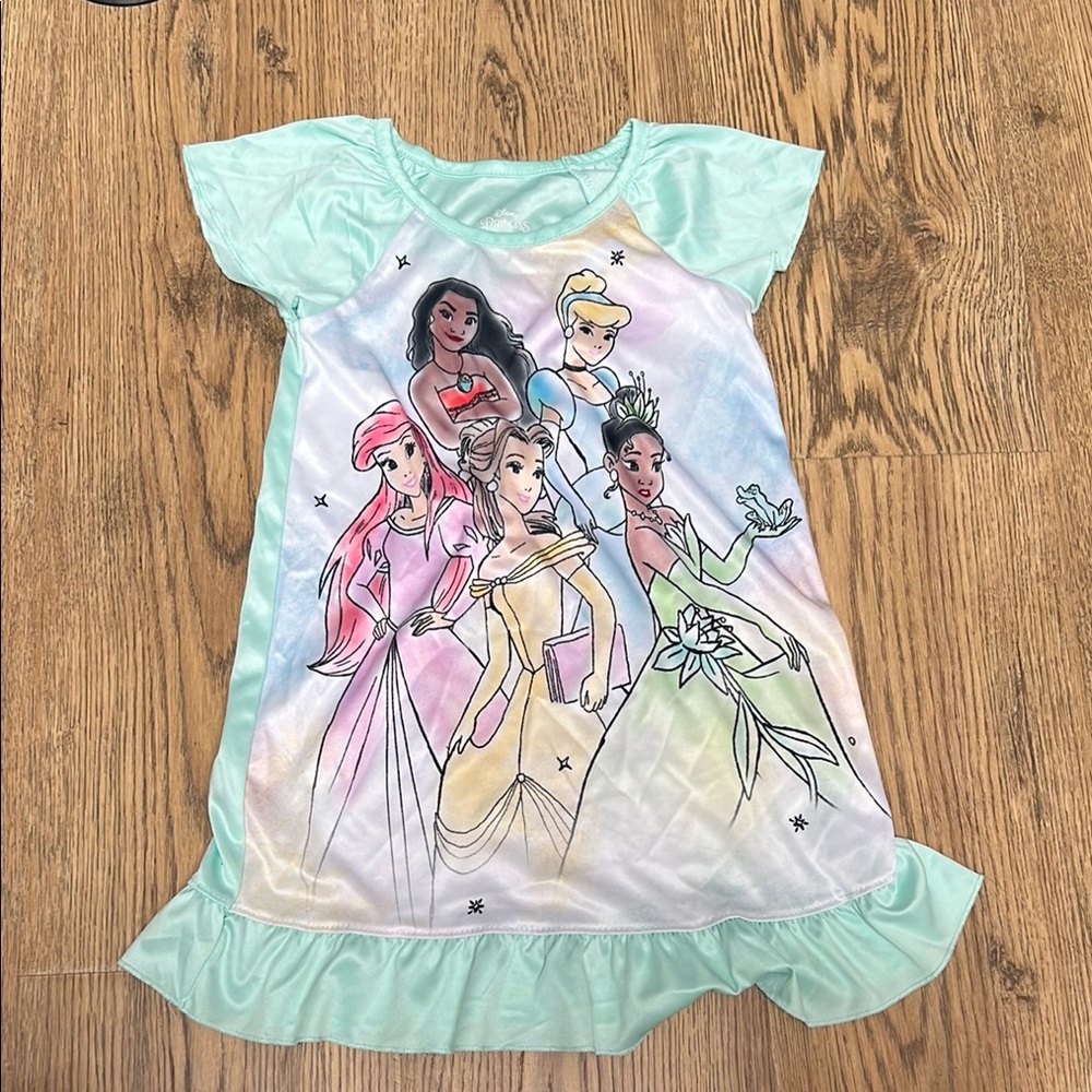 Disney Princess Kids Pajamas - Mint Green